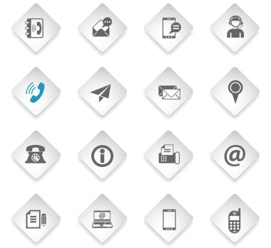 Icon set iletişim