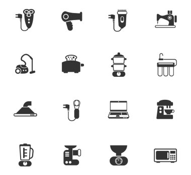 ev aletleri Icon set