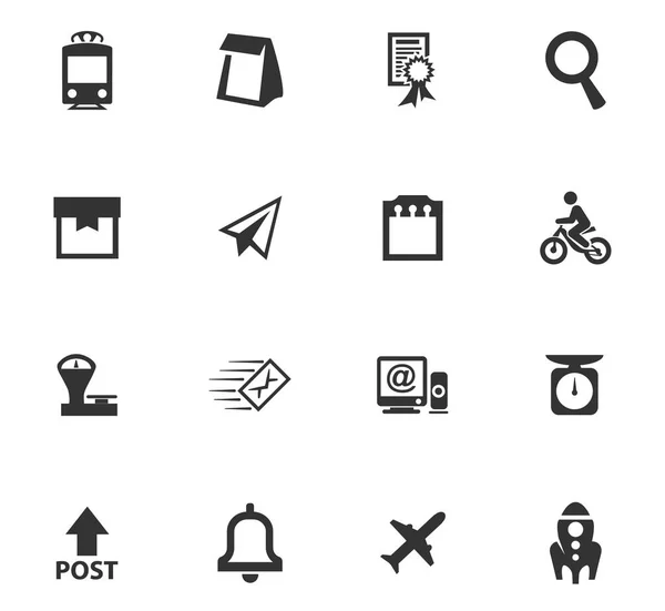 Conjunto de ícones pós-serviço — Vetor de Stock