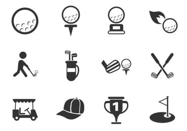 Golf Icon set