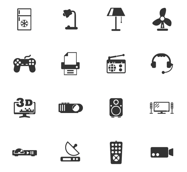 Ev aletleri Icon set — Stok Vektör