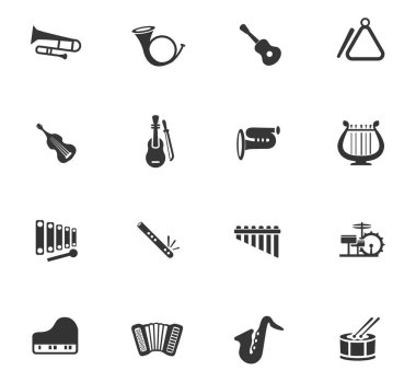 Müzik aletleri Icon set