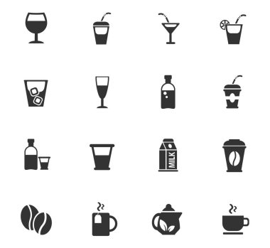 içecekler Icon set