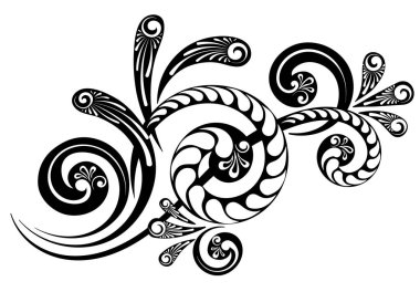 Çiçek dallanma süsleme