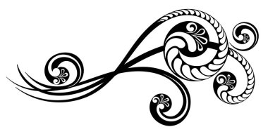 Çiçek dallanma süsleme