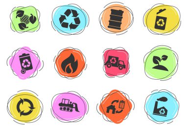 Web ve kullanıcı arayüzü simgelerini basitçe geri dönüştür