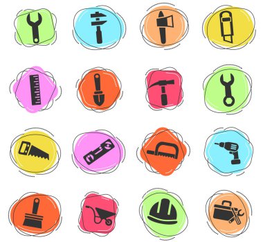 kullanıcı arayüzü tasarımı için çalışma araçları web simgeleri