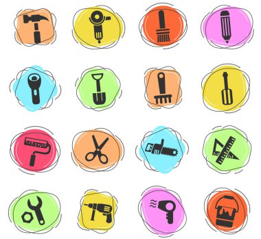 kullanıcı arayüzü tasarımı için çalışma araçları web simgeleri