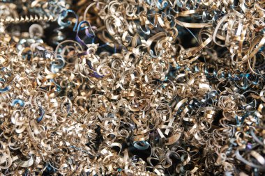 Hurda metal spiral talaşı sonra metal işi