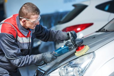 Araba autobody polisaj otomatik mekanik