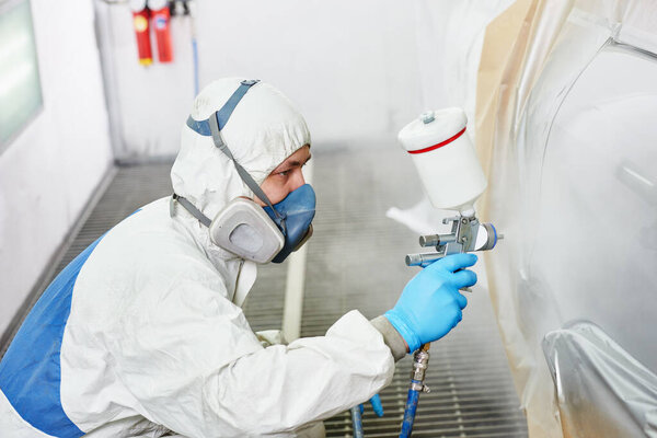 покрасить машину в камеру. автосервис