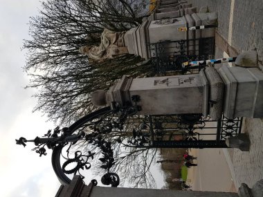 Amsterdam, Hollanda - 02 Ocak 2019 bina ve diğer ayrıntıları ile şehir alanının göster