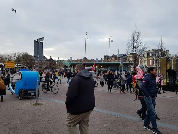 阿姆斯特丹 2019年1月2日阿姆斯特丹博物馆区的景观和周围的其他细节 — 图库照片
