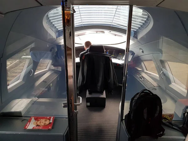 Amsterdam Centraal Netherlands January 2019 View Interior High Speed Ice — Stock Photo, Image