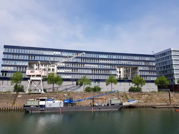 Duisburg Almanya Mayıs 2019 Liman Marina Parçaları — Stok fotoğraf