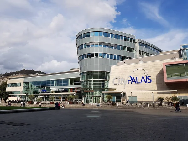 Duisburg Nrw Germania Agosto 2019 Frammenti Strada Nel Centro Della — Foto Stock