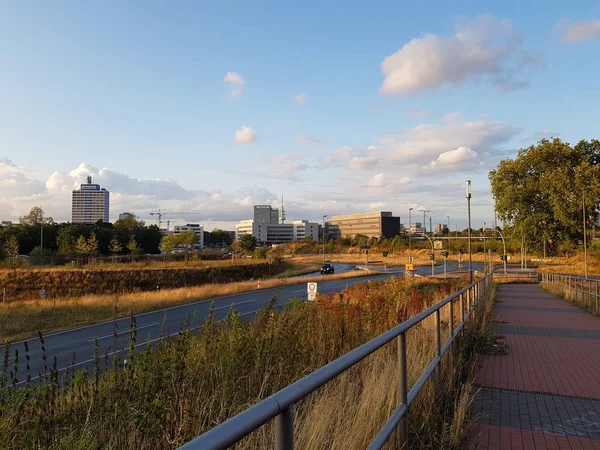 Duisburg Nrw Γερμανια Αυγούστου 2019 Θραύσματα Οδών Στο Κέντρο Της — Φωτογραφία Αρχείου