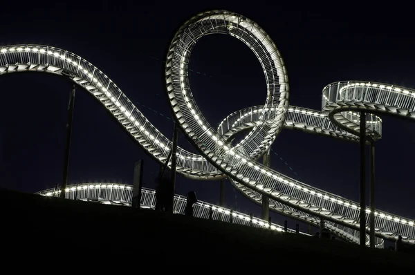 Duisburg Germania Giugno 2020 Scultura Tigre Tartaruga Nel Parco Della — Foto Stock