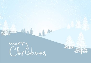 Noel ve yılbaşı kartı şablonu. Vektör illüstrasyonu.