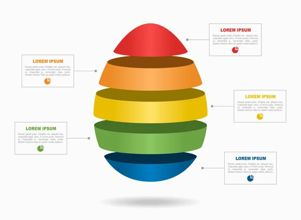 Šablona pro návrh aplikace Infographic s místem pro vaše data. Vektorová ilustrace. — Stockový vektor