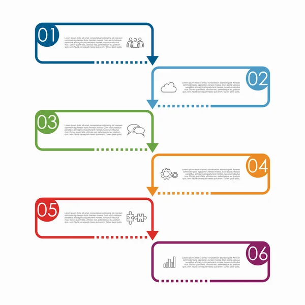 Infographic design template με θέση για τα δεδομένα σας. Εικονογράφηση διανύσματος. — Διανυσματικό Αρχείο