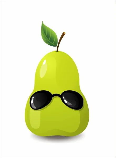 Cool Cartoon Fruit Sunglasses — Stock Photo, Image