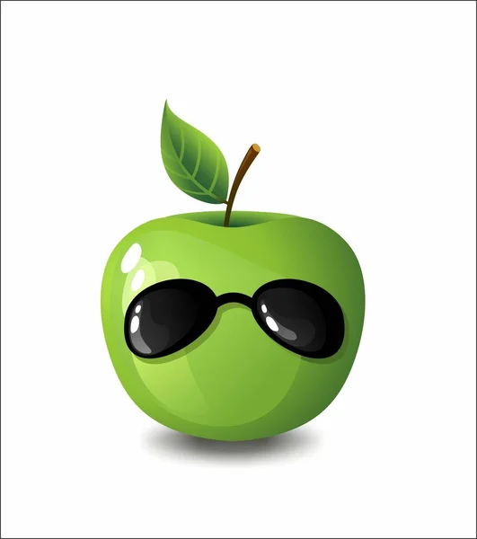 Coole Cartoon Früchte Sonnenbrille — Stockfoto