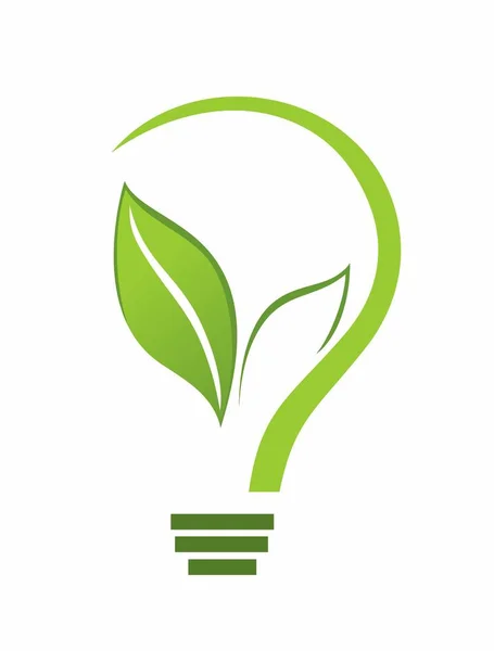 Sembol Yeşil Alternatif Enerji — Stok Vektör