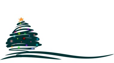 modern ve basit Noel arka plan 