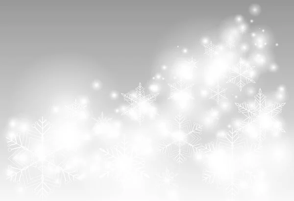 Shiny Silver Christmas Background — Stock Photo, Image