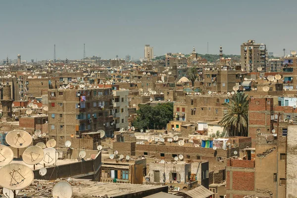 Kairo slum stadsbilden — Stockfoto