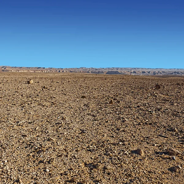 Colline Rocciose Del Deserto Del Negev Israele Formazioni Rocciose Scolpite — Foto Stock