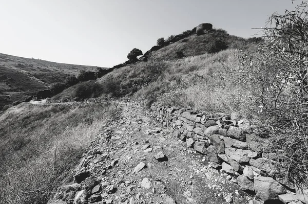 Gamla Nature Reserve Located Golan Heights Israel View Archaeological Sites — Stock Photo, Image