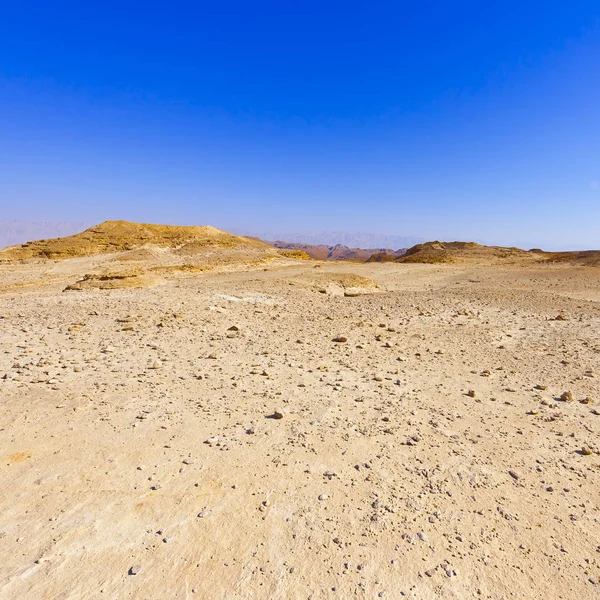 Infinite Fantasy Rocky Hills Negev Desert Israel Breathtaking Landscape Nature — Stock Photo, Image