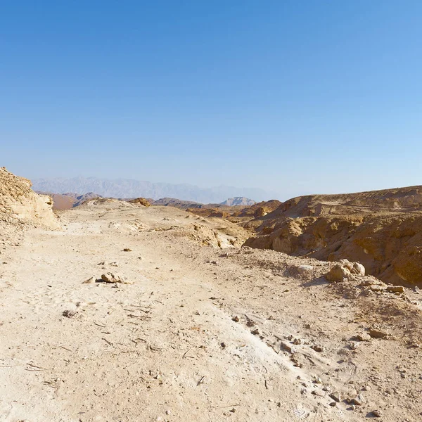 Infinite Fantasy Rocky Hills Negev Desert Israel Breathtaking Landscape Nature — Stock Photo, Image