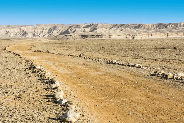 Colinas Rocosas Del Desierto Del Néguev Israel Impresionante Paisaje Las —  Fotos de Stock