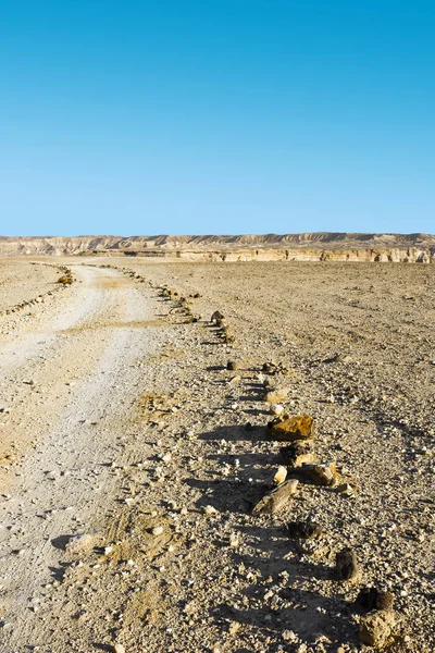 Colinas Rocosas Del Desierto Del Néguev Israel Impresionante Paisaje Las —  Fotos de Stock