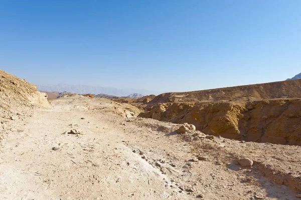 Oneindige Fantasie Van Rotsachtige Heuvels Van Negev Woestijn Israël Adembenemend — Stockfoto