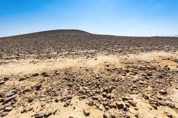 Felsige Hügel Der Negev Wüste Israel Atemberaubende Landschaft Der Felsformationen — Stockfoto