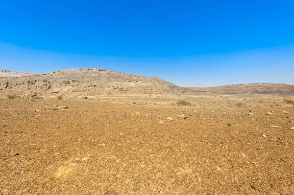 Felsige Hügel Der Negev Wüste Israel Atemberaubende Landschaft Der Felsformationen — Stockfoto