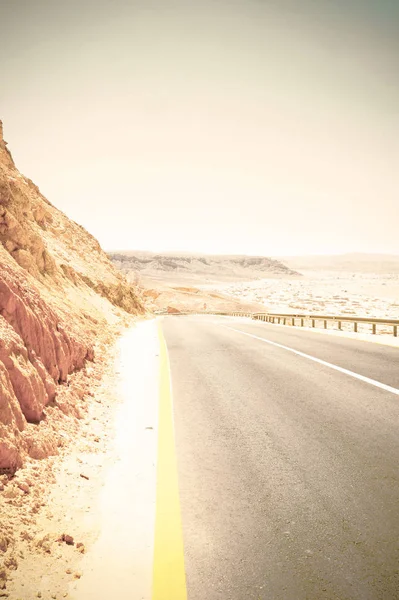 Colinas Rocosas Del Desierto Del Néguev Israel Impresionante Paisaje Las — Foto de Stock