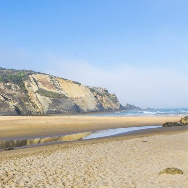 Sabah sis, gündoğumu Beach'de