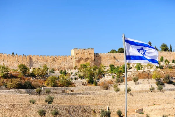Israel Flag Stock Photo