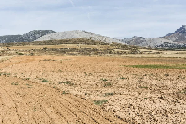 Paesaggio spagnolo al mattino — Foto Stock