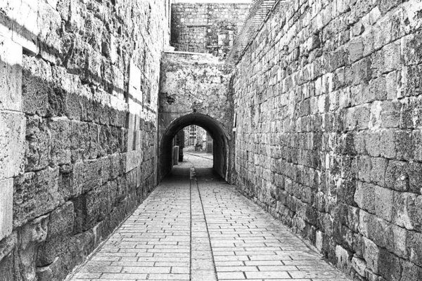 Vecchia città di Akko in Israele. — Foto Stock