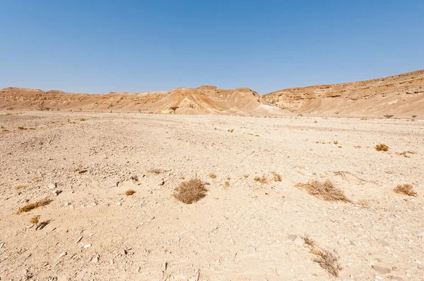 İsrail 'deki Negev Çölü' nün kayalık tepelerinin melankolik ve boşluğu. Ortadoğu 'nun nefes kesici manzarası ve doğası.