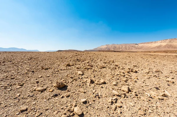 Paysage Couper Souffle Des Formations Rocheuses Dans Désert Israël Montagnes — Photo