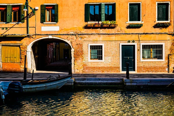 Des Rues Désertes Venise Museum City Est Situé Travers Groupe — Photo