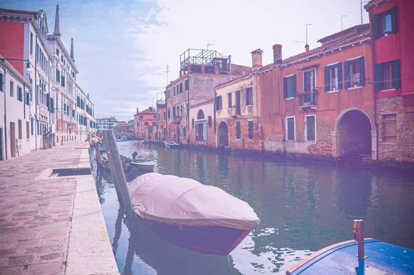 Veneza Deserta Efeito Cor Desbotada Museum City Está Situado Através — Fotografia de Stock