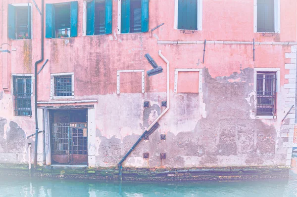 Venecia Abandonada Efecto Color Desvanecido Museum City Está Situada Través —  Fotos de Stock